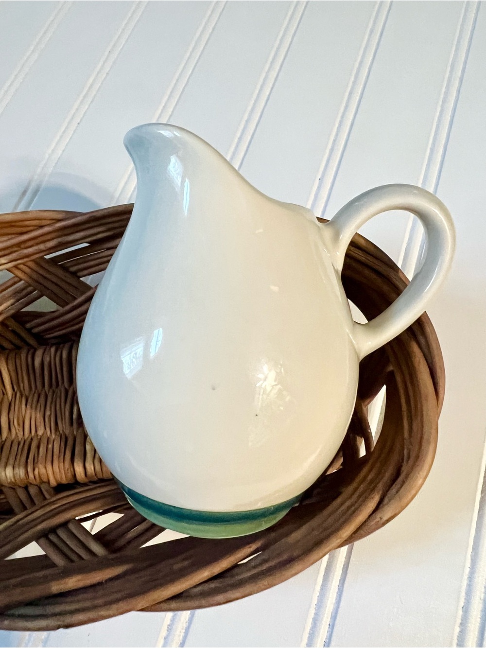 Vintage Pfaltzgraff Ocean Breeze Creamer Pitcher